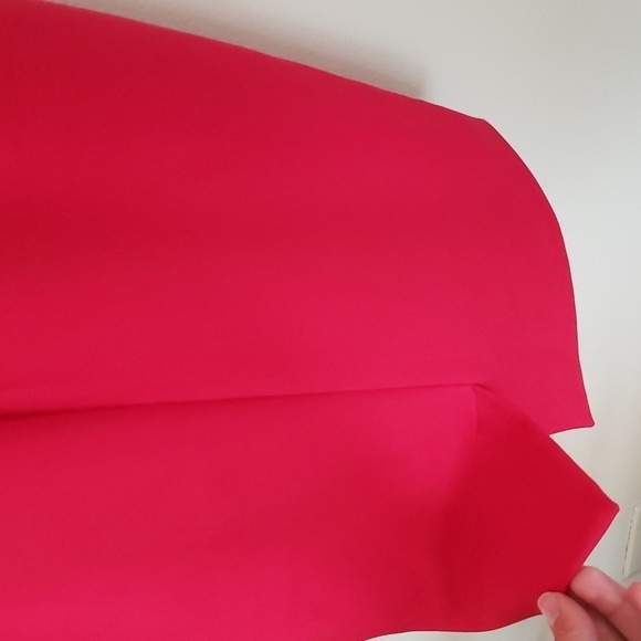 Elizabeth and James red side cutout sheath cocktail dress, women's size 4 - Picture 6 of 9